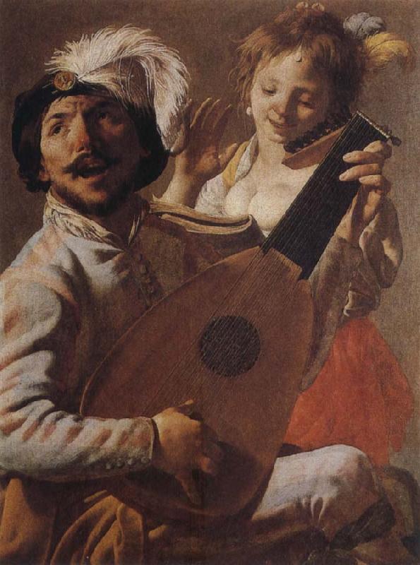 Hendrick Terbrugghen The Duo oil painting picture